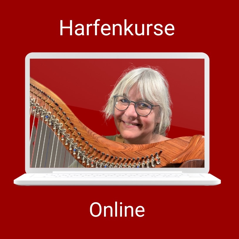 Harfenkurse Online - Bequem von zu Hause aus Harfe lernen