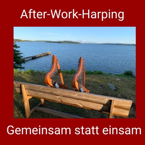 After-Work-Harping, Gruppenunterricht Harfe
