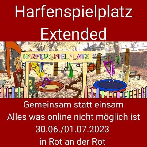 Harfenspielplatz Extended Rot 23 Kursbild