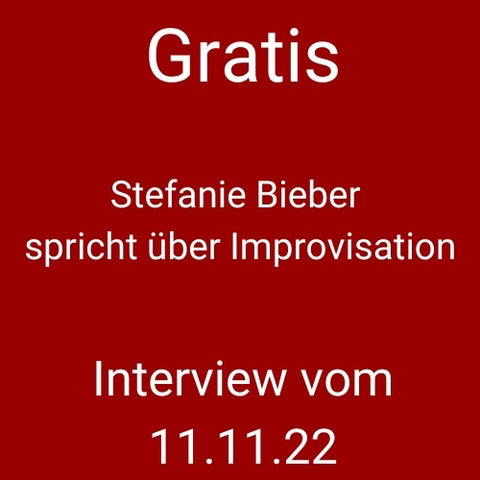 Interview Zum Thema Improvisation  vom 11.11.22 Kursbild