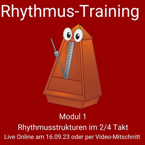 Rhythmustraining  Modul 1 Kursbild