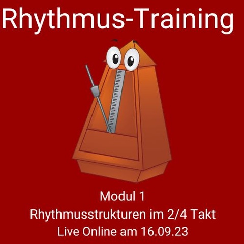 Rhythmustraining Modul 1 Kursbild