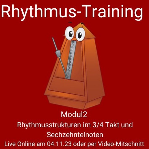 Rhythmustraining Modul 2 Kursbild